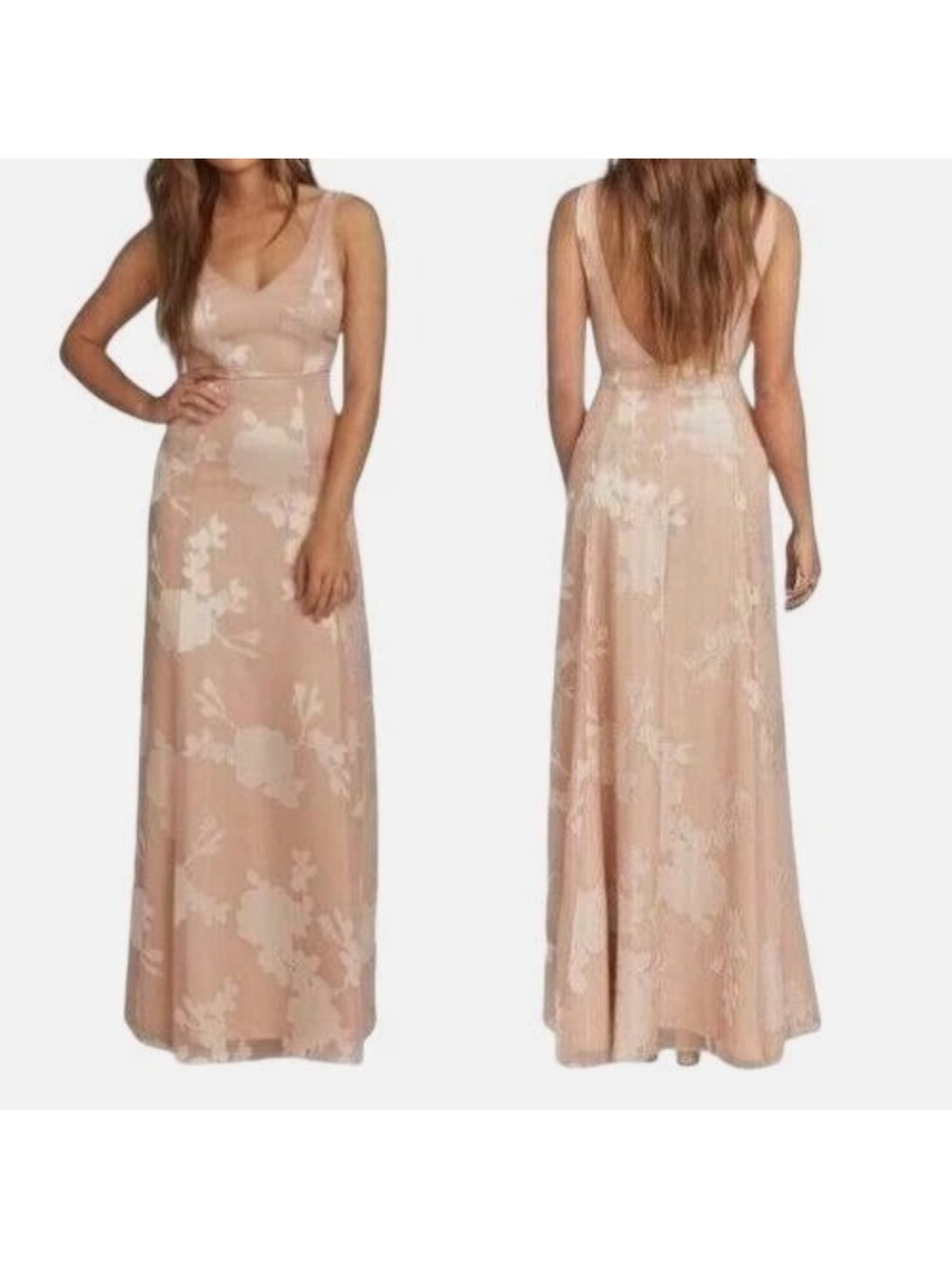 Show Me Your MuMu Floral V-Neck Maxi Dress